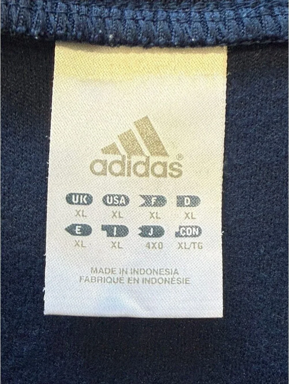 Adidas LA Galaxy Beckham 23 Track Jacket Navy Gold XL MLS
